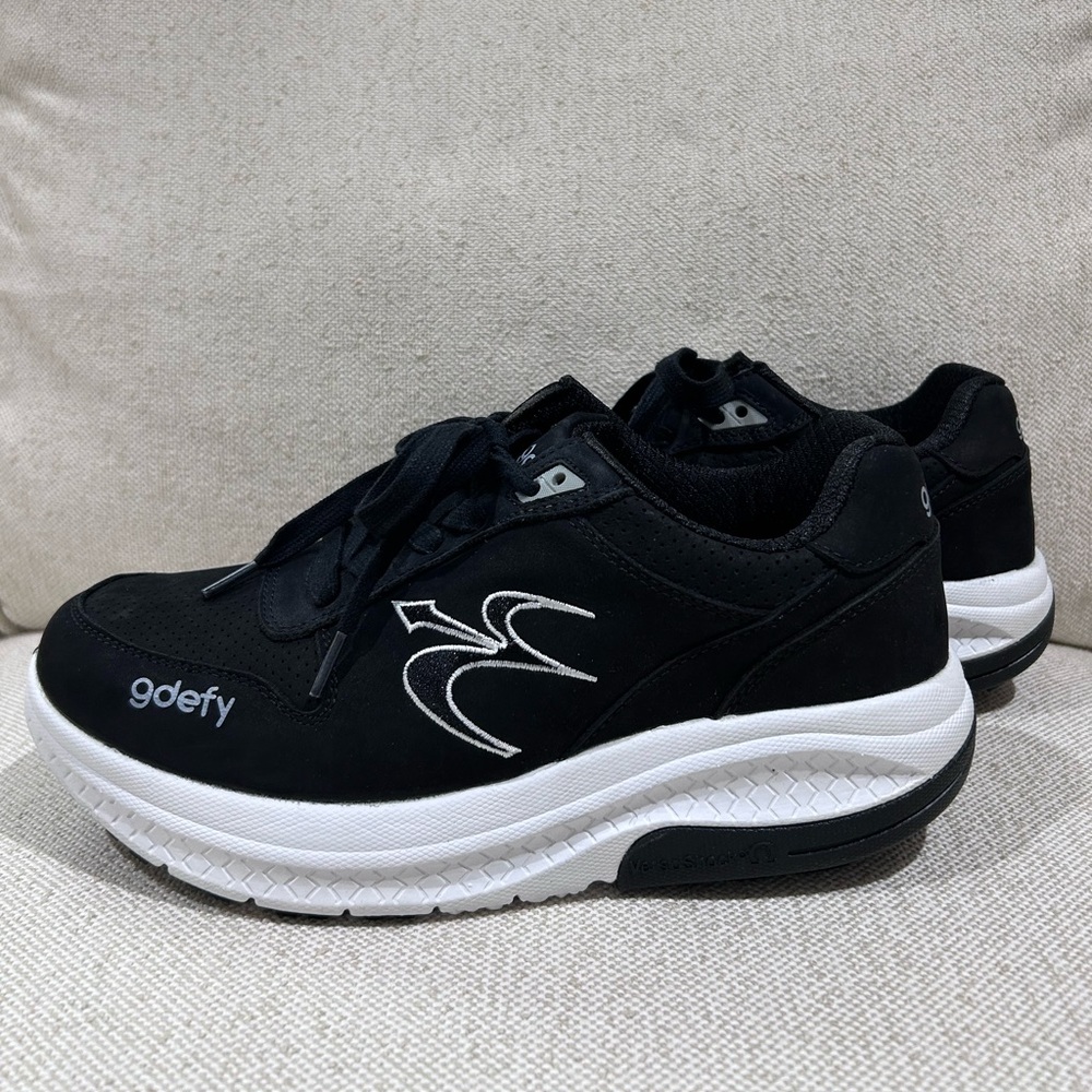 Gravity Defyer Gdefy Orion Athletic Men's Corrective Fit Black Size 10 NWOT - Picture 2 of 10